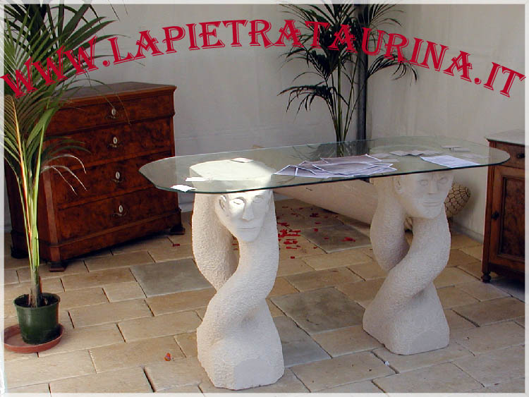 Mesas de piedra