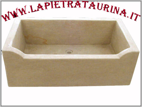 Countertop stone sink for kitchen